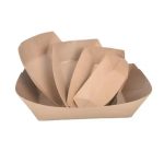 KRAFT PAPER FOOD TRAYS