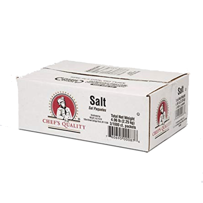 CHEFS QUALITY SALT PACKETS